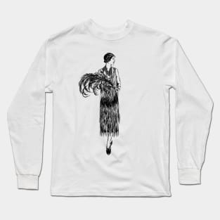 1920's woman Long Sleeve T-Shirt